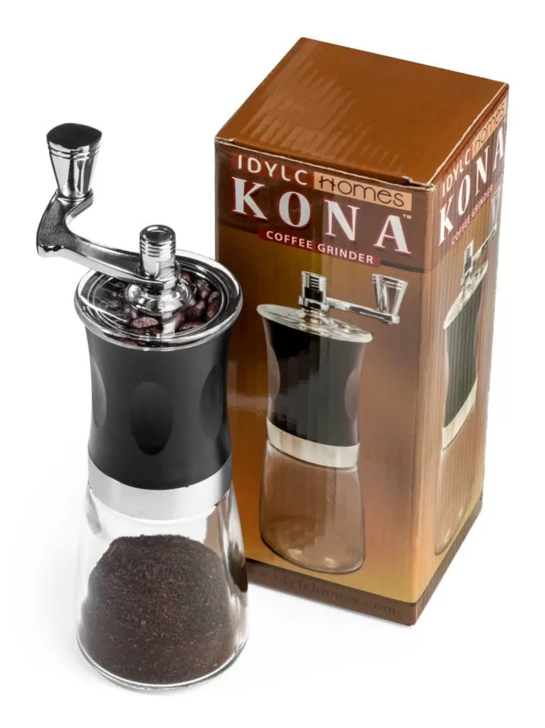 Kona coffee grinder