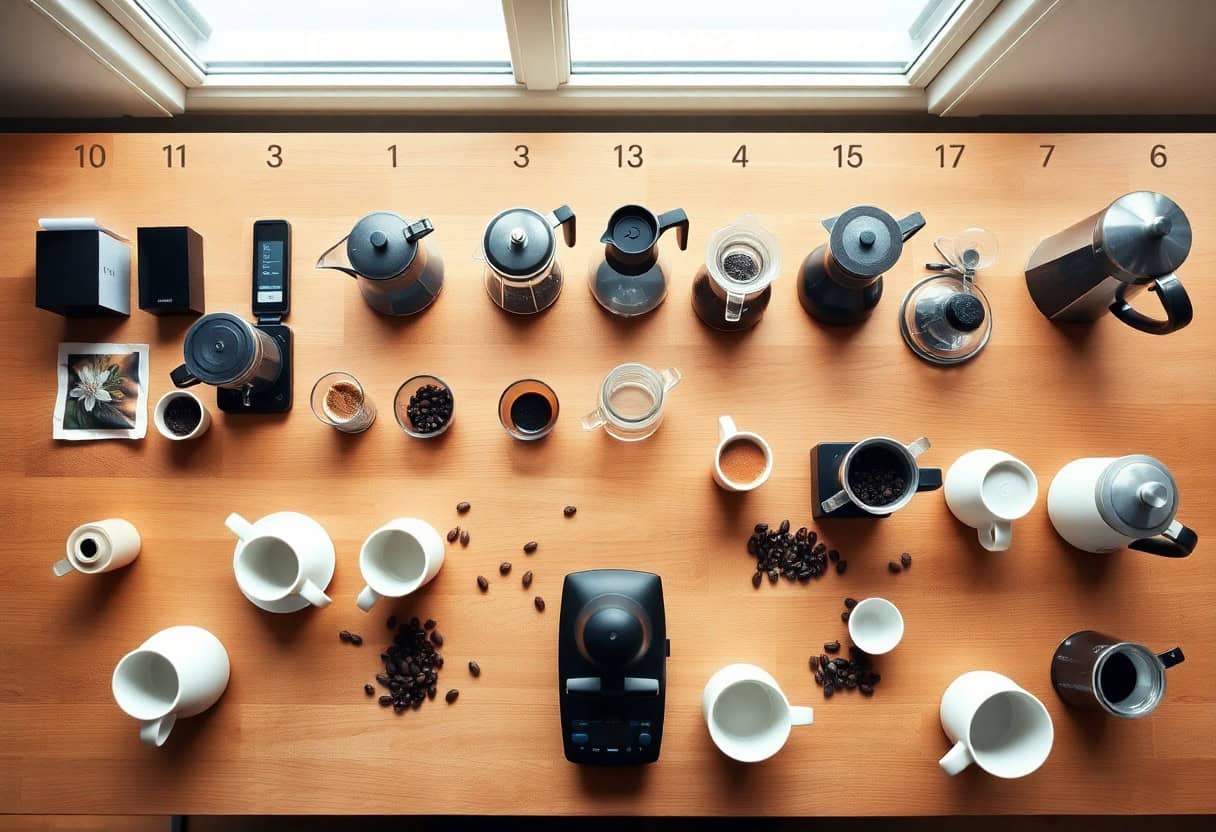 coffee brewing methods — coffee preparation photo
