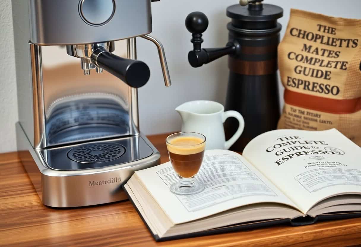 espresso machines — coffee preparation photo