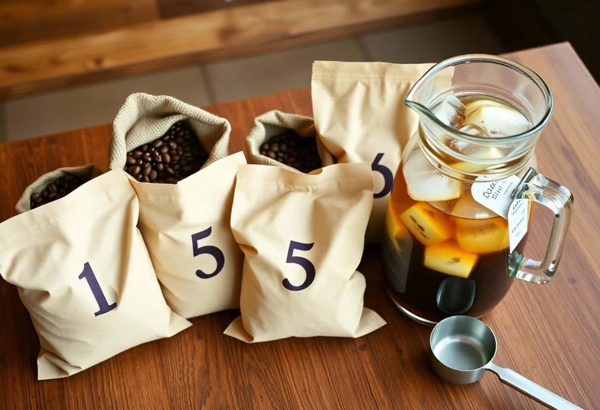 cold brew coffee beans — fresh roasted beans for cold brewing