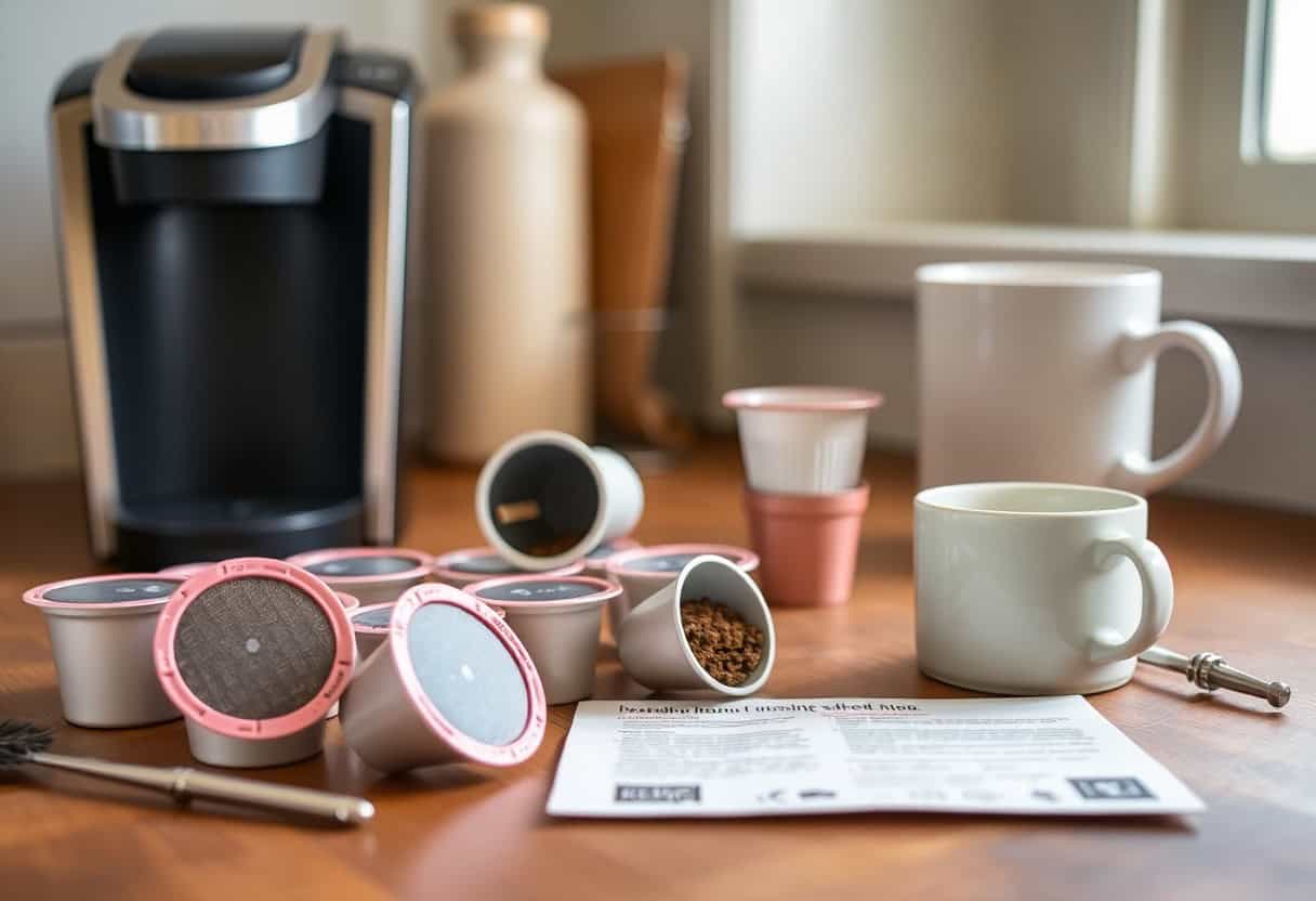 reusable K-Cup pods — eco-friendly refillable coffee capsules
