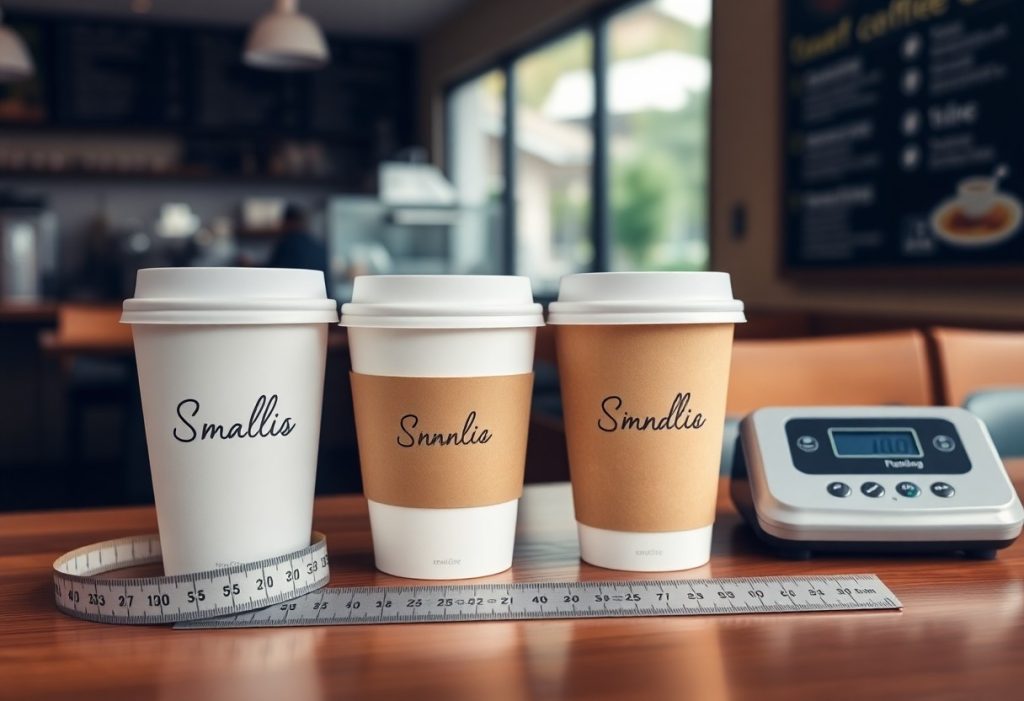 coffee shop drink sizes large vs large vus
