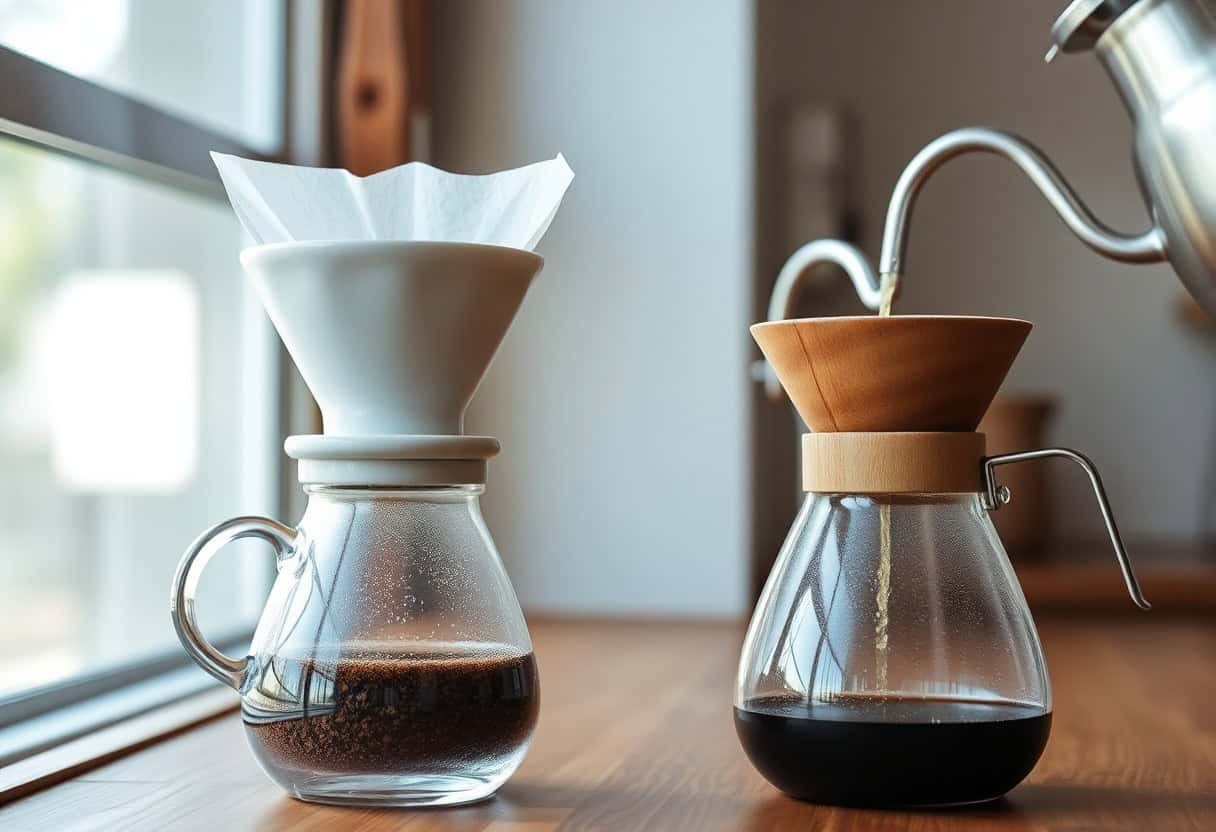 paper vs metal filter — paper and metal coffee filters compared