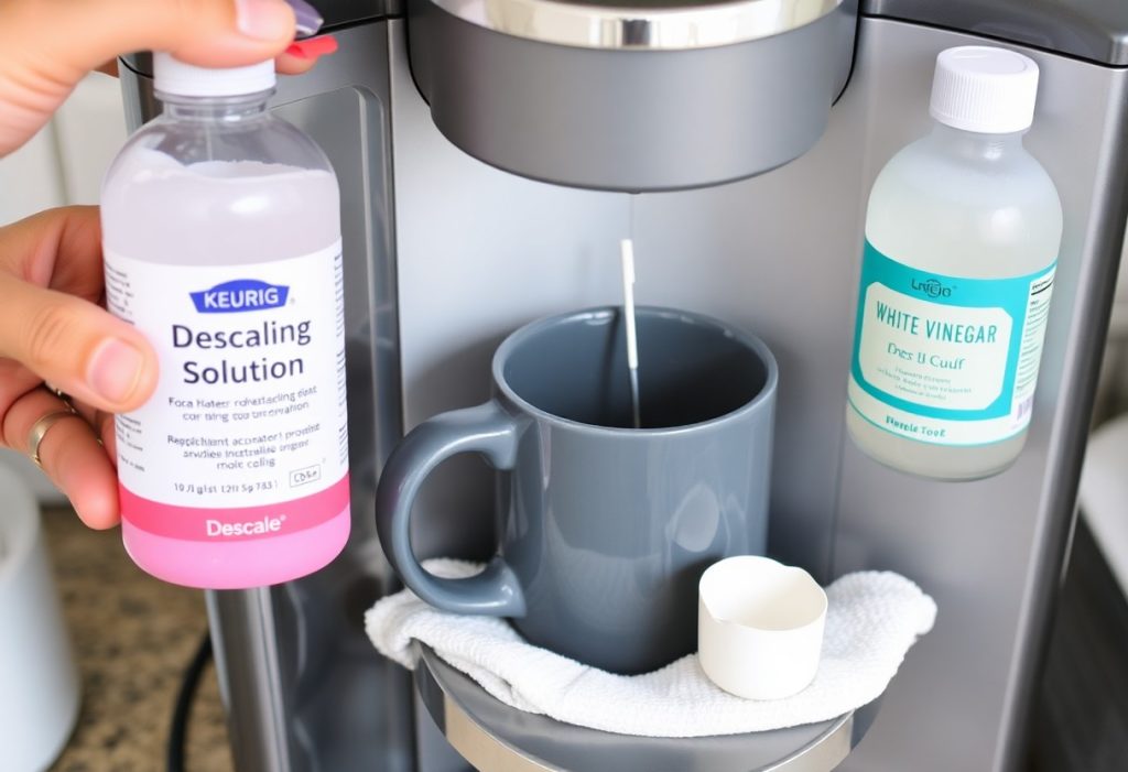 how to descale a keurig eyb