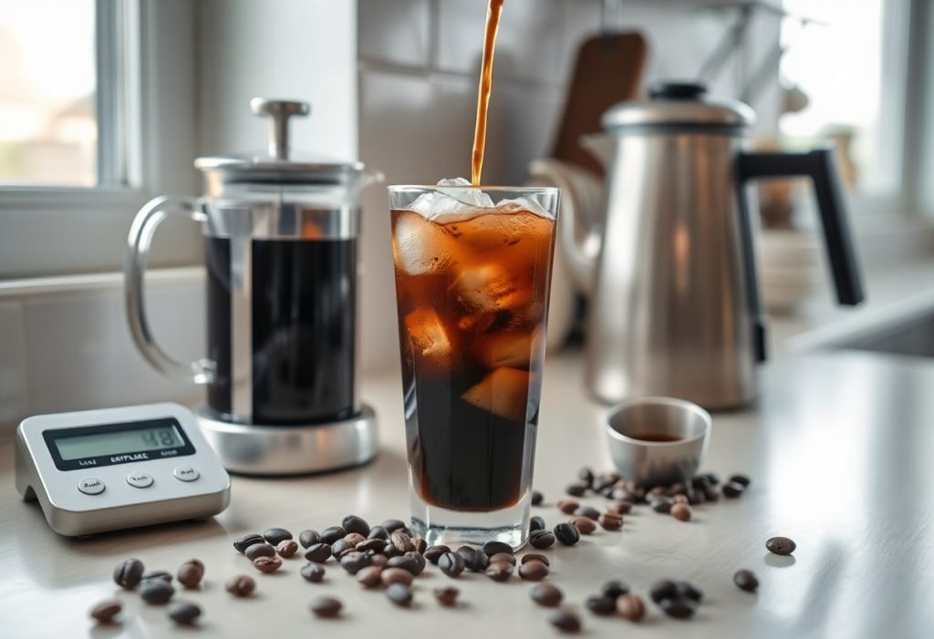 make iced coffee the double strength trick wwv