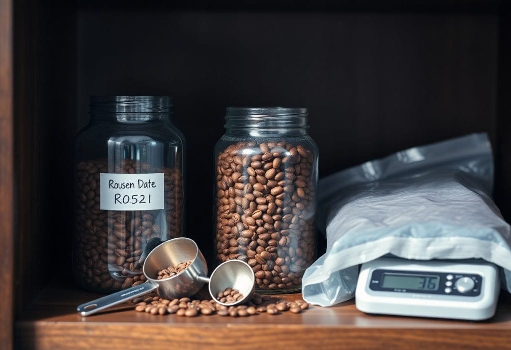 store coffee beans fresh for months iyi